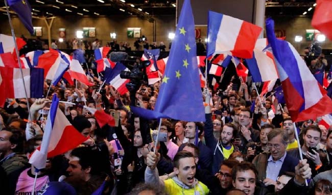 Outcome of French First Round Election Sends High Stocks in France, Europe 